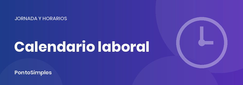 Calendario laboral anual de la empresa expuesto en el tablón de anuncios