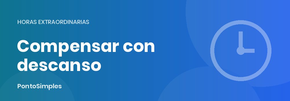 Calendario con jornadas de descanso que compensan horas extra